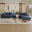 Canapé Cloud, tissu velours côtelé, sièges profonds, conception à deux couches, coussin amovible-1765575557-1765575559