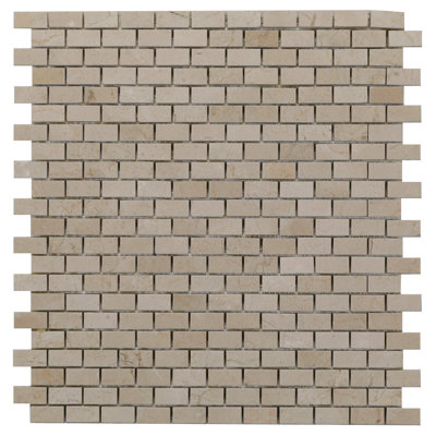 Carreau de mosaïque en marbre Agra