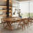 Solid wood desk with drawers Writing desk-5774694