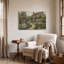 Reproduction sur toile d'un paysage de jardin de chalet - 50 x 75 cm-1578343945