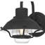 Lanterne murale d'extérieur noire tachetée 1 lumière Adamm-96097680