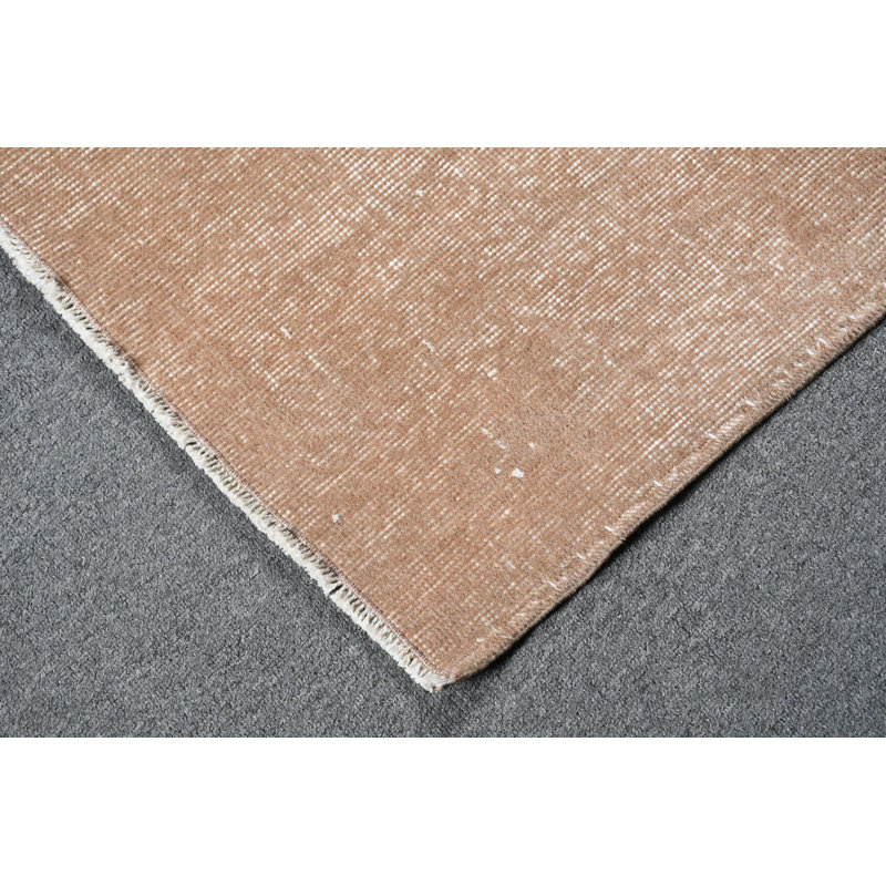Tapis turc vintage fait à la main avec un design idéal pour la décoration de salon dans des couleurs pastel