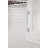Cityscape 5-1/16 inch (128mm) Center-to-Center Polished Chrome Cabinet Pull - 10 Pack-90709806