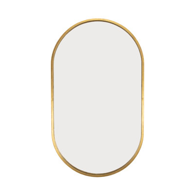 Tuma Oval Metal Mirror
