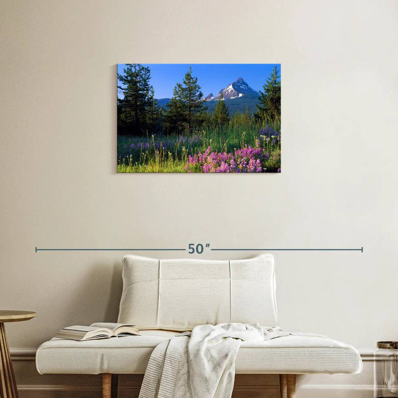 Champ de fleurs d'Alvord Mount Washington, H 20 po x l 30 po