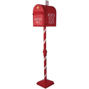 Santa Floor Mailbox