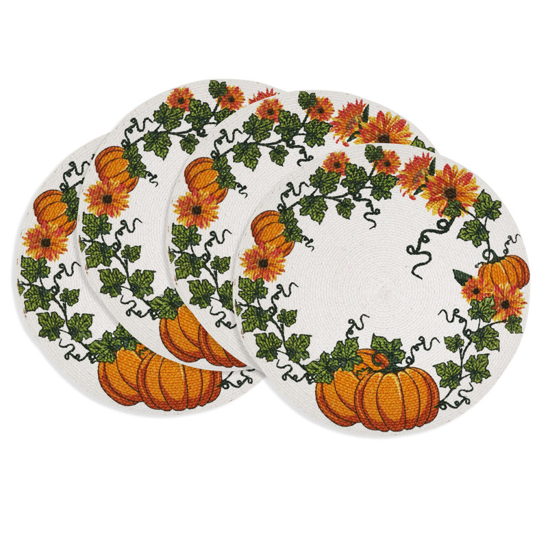 Napperon Pumpkin Patch (ensemble de 4)