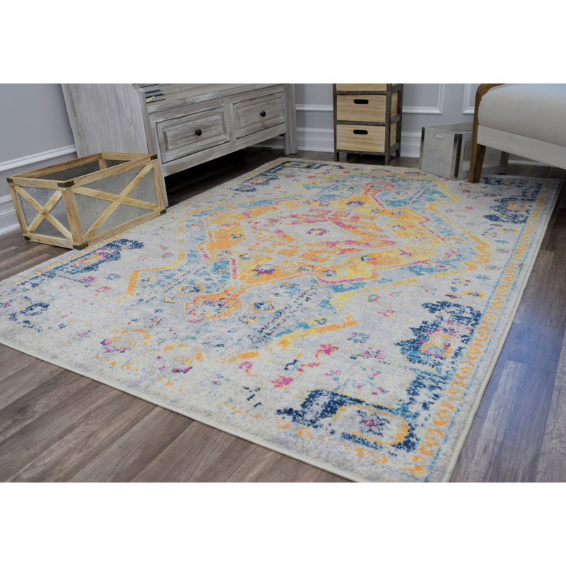 Tapis bleu Witby, Tapis de couloir 2 pi 3 po x 8 pi 1 po