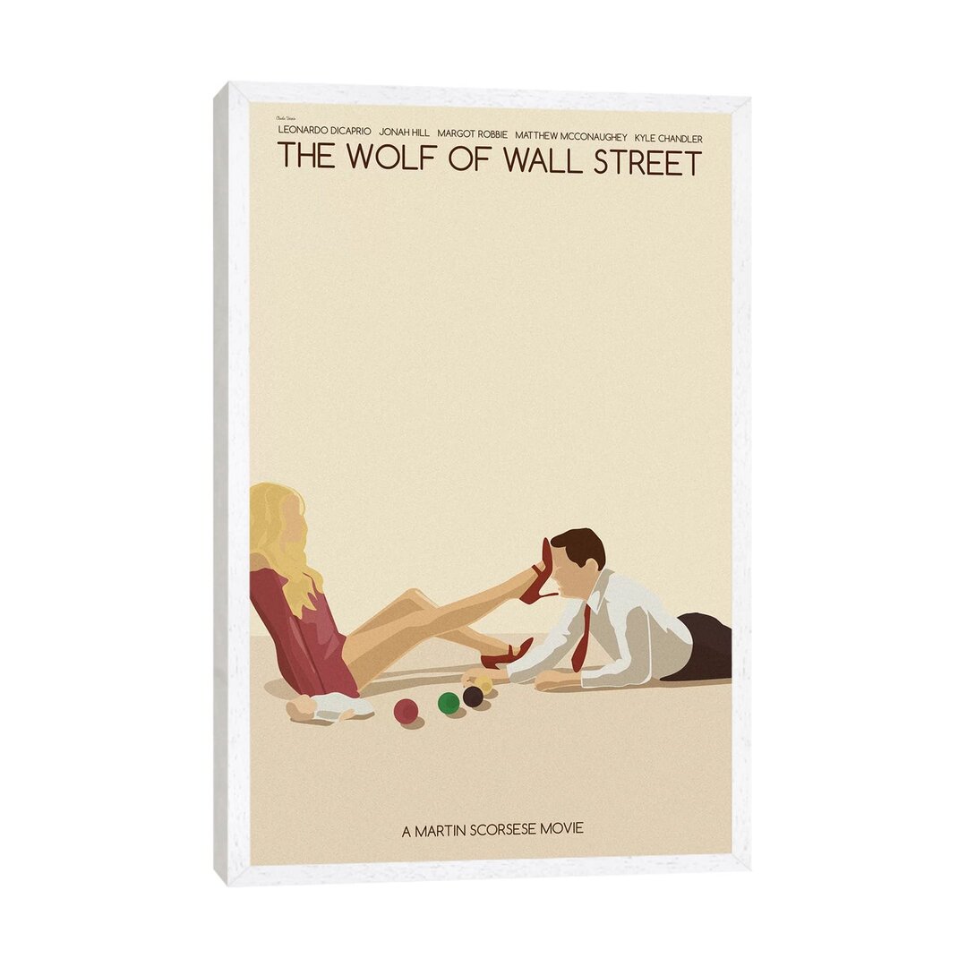 Leinwandbild Wolf of Wall Street von Claudia Varosio