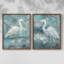 Impression encadrée Coastal Egret I-Premium - prête à être accrochée - aucun clou requis - aucun clou requis-779304390-779304412