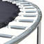 Trampoline solide avec panier de basketball