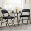 Chaises pliantes avec coussin et dossier rembourrés-967417657