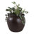 Rustic Heritage Table Vase For Home Decor - Elegant Tall Vase With Textured Finsh And Handles - Decorative Flower Vases Accent - Brown-1219522587