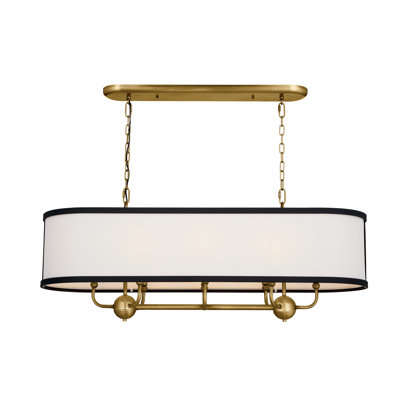 8 - Light Dimmable Linear Chandelier