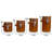 Glass Canister - Set of 4-1455297134