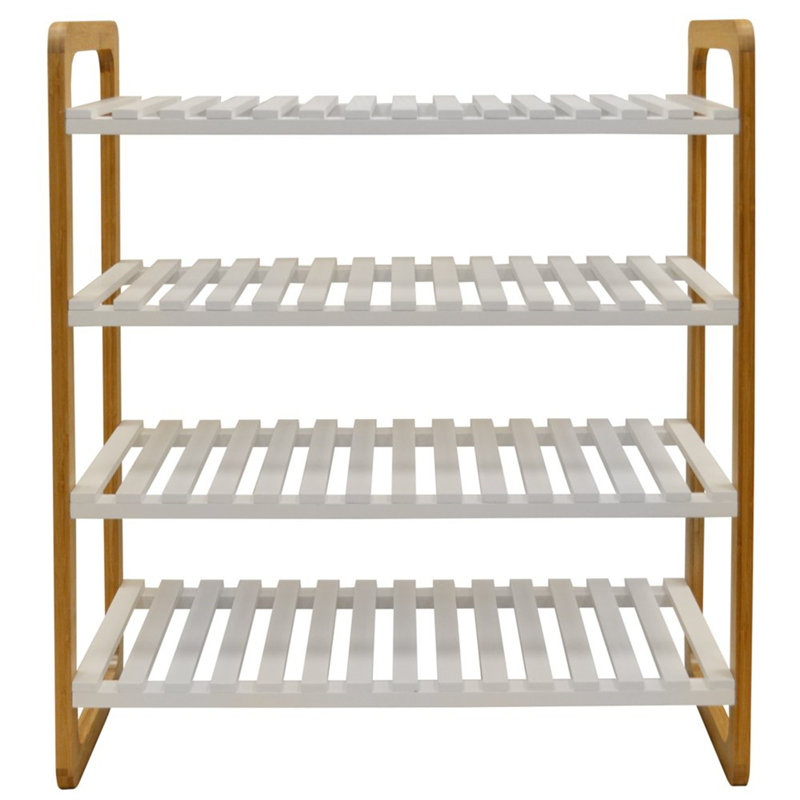 16 Pair Shoe Rack