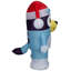 Airblown-Bluey in Santa Hat-SM-Bluey