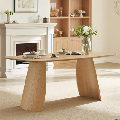 71'' Bentwood Leg Dining Table