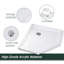 Neo-angle shower enclosure with base 36.5" x 36.5" D x 72" H-78650757