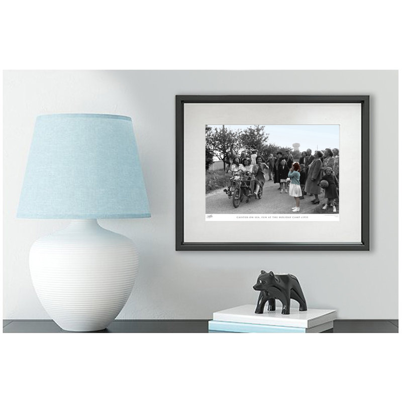 Caister-on-Sea, Fun At The Holiday Camp C1955 by Francis Frith - Single Picture Frame Print, 28cm H x 36cm W x 2.3cm D