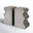 Moresby Aluminum Non-Skid Bookends-947304522