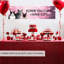 Bannière décorations Galentines Day Décoration sarcastique anti-Saint-Valentin