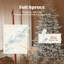 Arbre de Noël artificiel 9 pi avec branches réalistes-1406654236