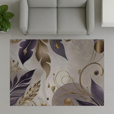 Floral Area Rug