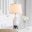 Lavila Ceramic USB Table Lamp