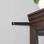 Vaisselier lumineux avec tablettes réglables-1454306878