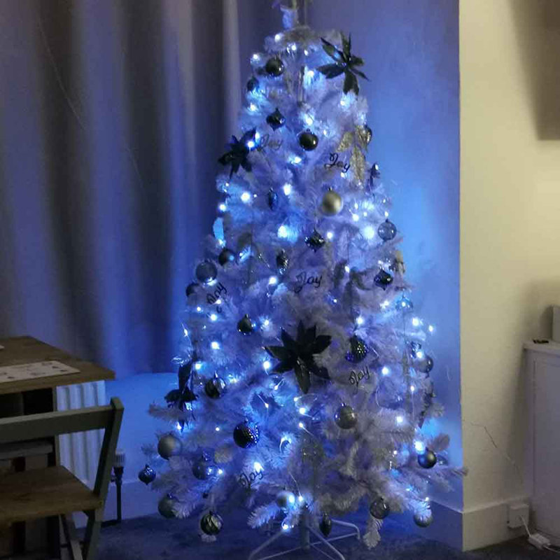 5.91' H Lighted Artificial Christmas Tree