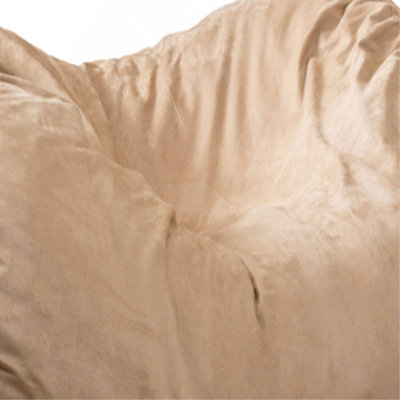 Marlin 6.5 Foot Suede Cylindrical Bean Bag