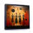 Black Floater Framed