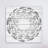 Fish Circle Print on White Wood-1924006287