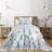 Farmhouse / Country Polyester Floral Coverlet-41894811