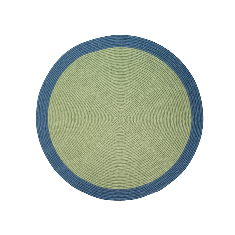 Tapis rond intérieur / extérieur Cindylou, Rond 144 po