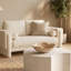 Bol en aluminium Calyx Beige-132254297