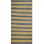 Antique Cotton Dhurrie Allover Striped Flat Weave Wide Gallery Rug