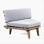 HILLCREST SOFA CONER + TABLE