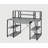 Amiel Full-Function Grey Treatment Writing Desk