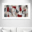 Carmit 'Red Rock' Framed Acrylic Painting Print-35157392-35157397