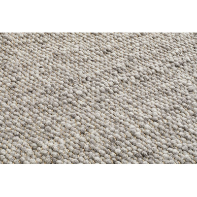 Dekyra Solid Colour Wool Hand Woven Area Rug