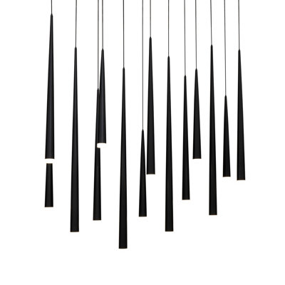 Cascade 14 - Light LED Cluster Pendant