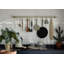 Solid Unlacquered Brass Kitchen Rails Pot Racks-794083241