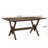 63" Double V Dining Table-930979744