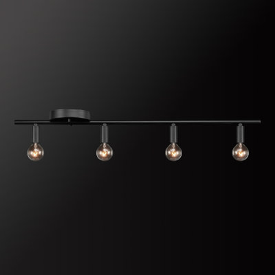 Monroe 28.3'' 4 -Light Track Track Kit with Dimmable