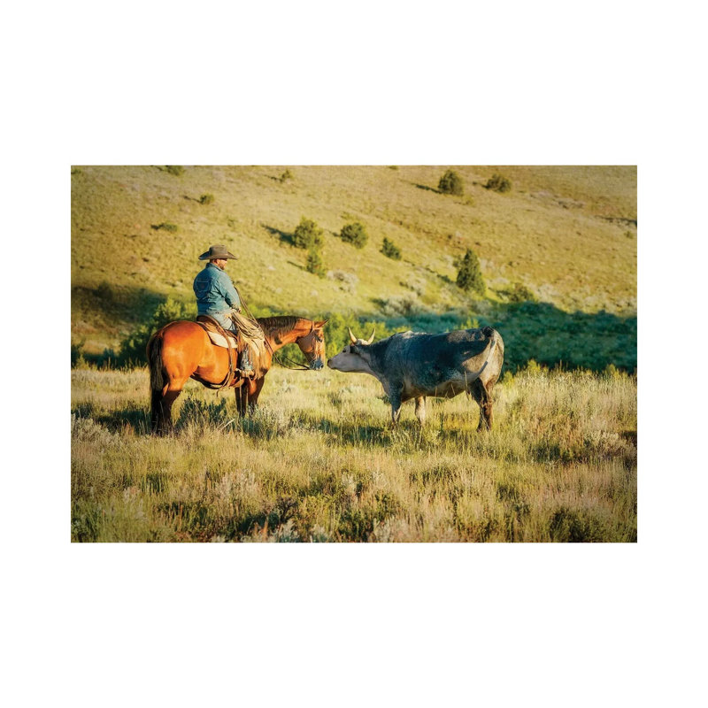 Making Friends - Wrapped Canvas Print