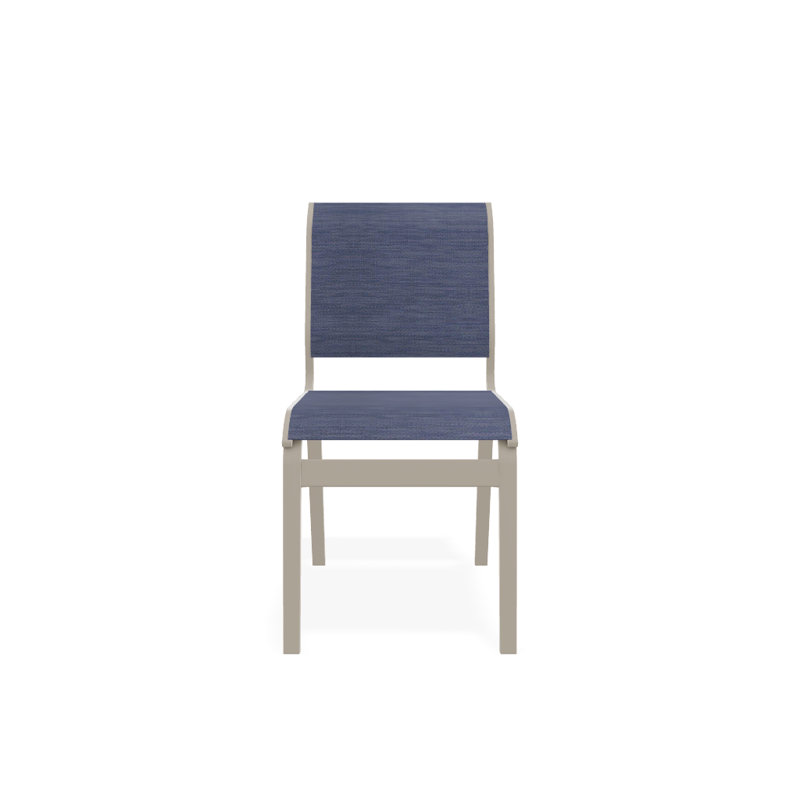 Chaise d'appoint de salle à manger Hiraku, Désert texturé, Rivière