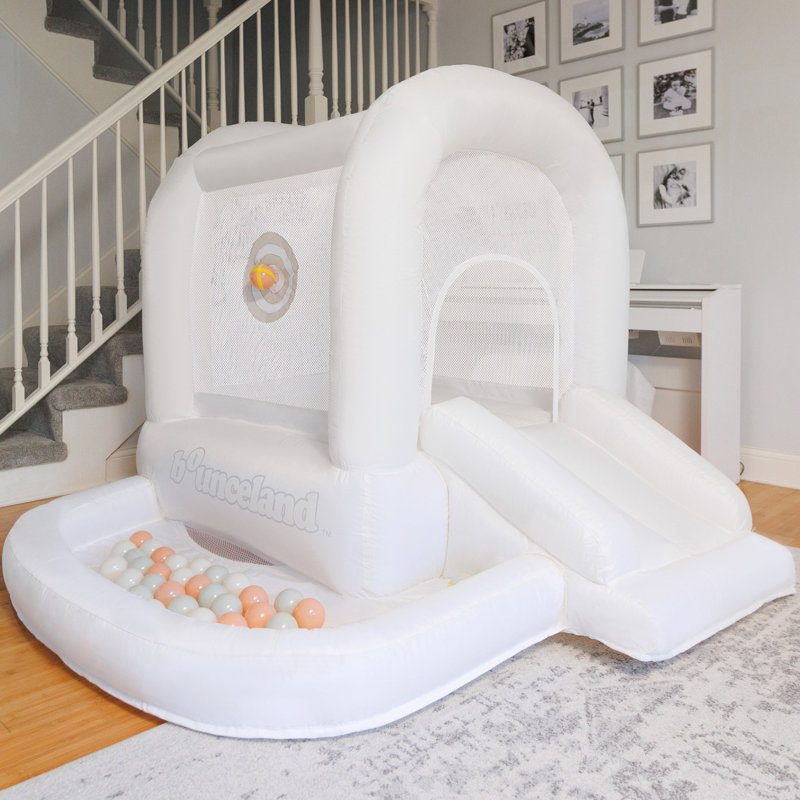 Bounceland Mini Bouncer Cloud with Ball Pit, Cloud