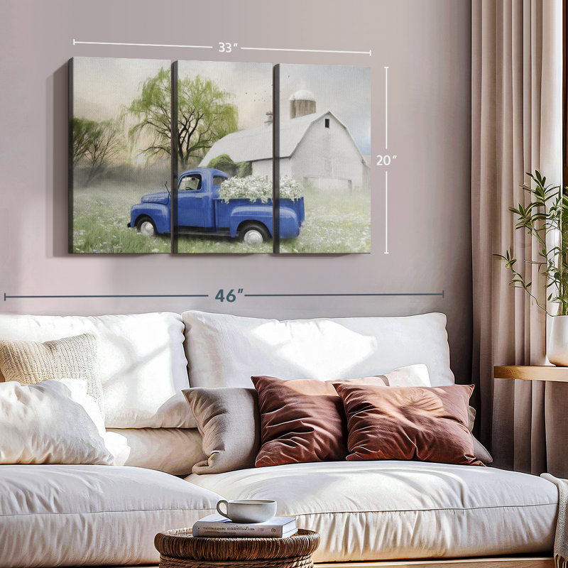 " Old Fashioned Spring " on, 20" H x 33" W